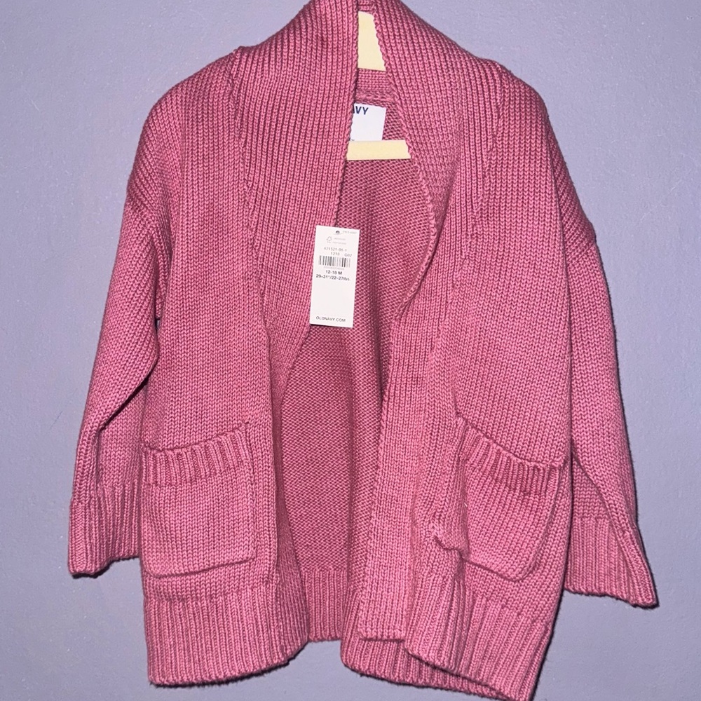 Old Navy Pink Cozy Knit Sweater